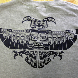 Eagle Falcon Inca Tribal TEE Gray 3枚目の画像