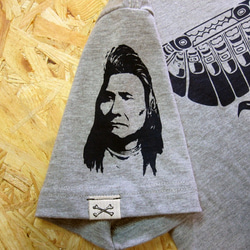 Eagle Falcon Inca Tribal TEE Gray 5枚目の画像