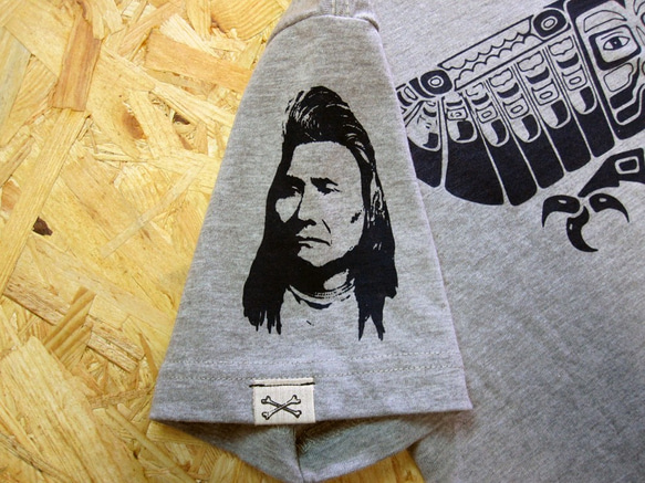 Eagle Falcon Inca Tribal TEE Gray 5枚目の画像