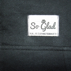 So Glad SKULL Zip Parka Black 3枚目の画像