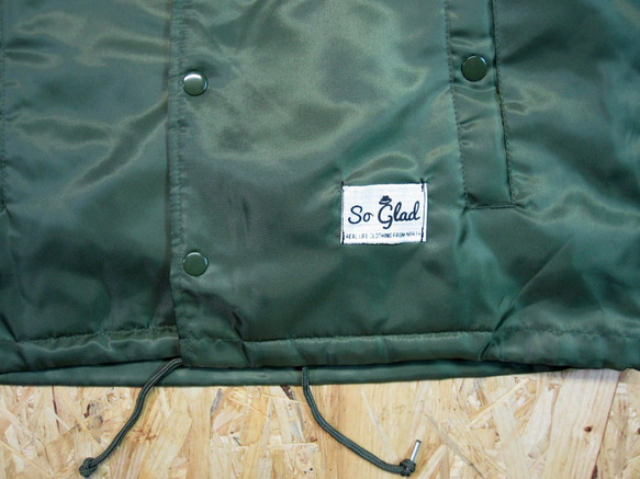 So Glad Coach Jacket Kahki 4枚目の画像