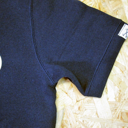 So Glad French Terry S/S Sweat D・Navy 3枚目の画像