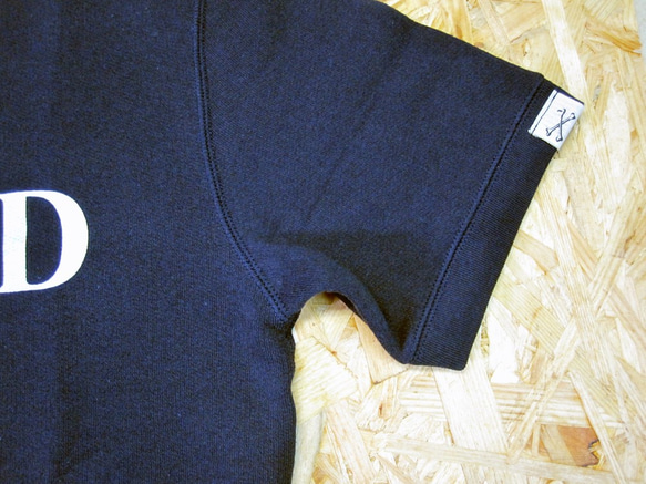 So Glad French Terry S/S Sweat D・Navy 3枚目の画像