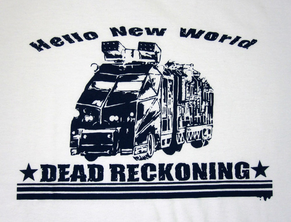 Dead Reckoning TEE White 2枚目の画像