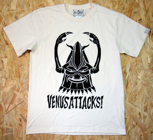 Venus Attacks! TEE Natural 1枚目の画像