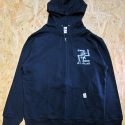 Thrills! Spills! Zip Parka Navy 1枚目の画像