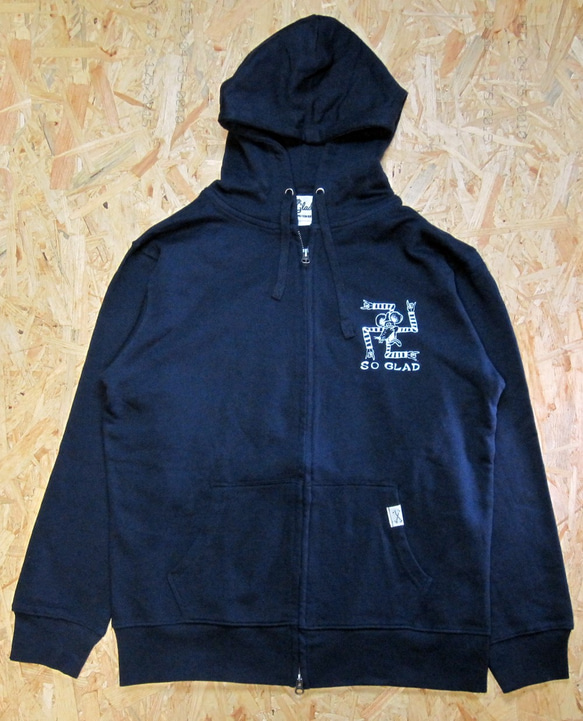 Thrills! Spills! Zip Parka Navy 1枚目の画像