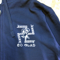 Thrills! Spills! Zip Parka Navy 2枚目の画像