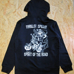 Thrills! Spills! Zip Parka Navy 4枚目の画像