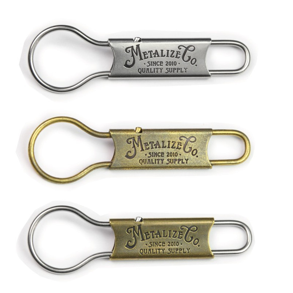 "Good Old Days" Key Ring Brass/Stainless 1枚目の画像