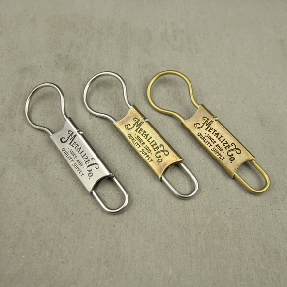 "Good Old Days" Key Ring Brass/Stainless 2枚目の画像