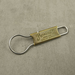 "Good Old Days" Key Ring Brass/Stainless 3枚目の画像