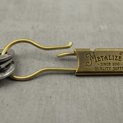 "Good Old Days" Key Ring Brass/Stainless 6枚目の画像