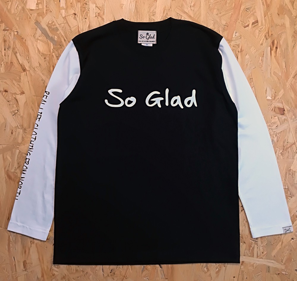 So Glad Logo L/S TEE B