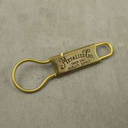 "Good Old Days" Key Ring Brass 3枚目の画像