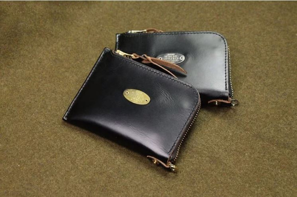 CLASSIC TEA CORE LEATHER CARD & COIN HOLDER WALLET 1枚目の画像