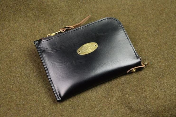 CLASSIC TEA CORE LEATHER CARD & COIN HOLDER WALLET 2枚目の画像