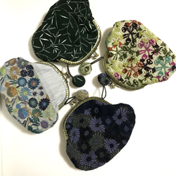 「creema限定」がま口ポーチ pjc刺繍「デイジー」④ 2枚目の画像