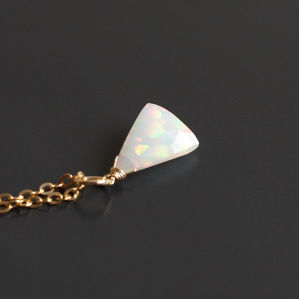 エチオピアオパール ペンダントトップB（チェーン別売り）Ethiopian Welo Opal 5枚目の画像