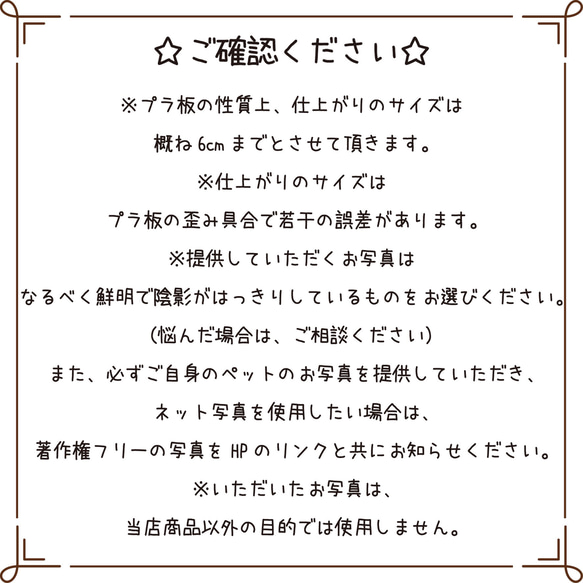 動物　オリジナルオーダーアクセサリー 5枚目の画像