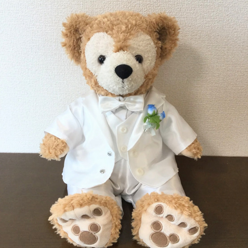 総レースドレス＊ダッフィー＆シェリーメイ ウェディング衣装セット