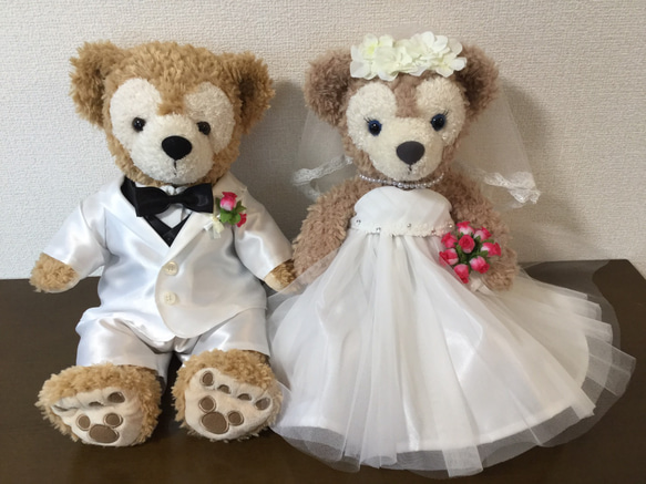 ふわふわチュールドレス*ダッフィー&シェリーメイ ふわふわチュールドレス*ダッフィー&シェリーメイ