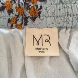 インド綿プリントタイトスカート <MR181102> 3枚目の画像