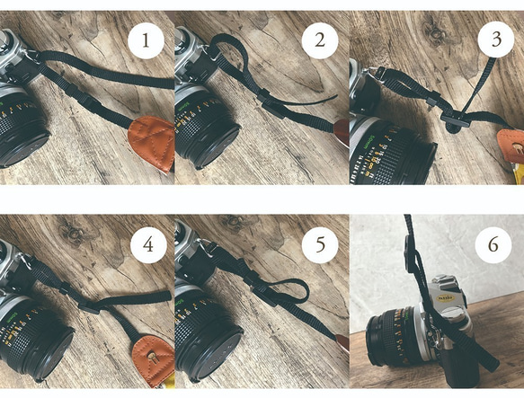 手作減壓相機背帶 相機繩 相機帶 /S43繽紛彩格 第10張的照片