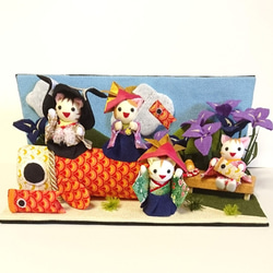 柿沼東光作 江戸木目込み人形 しあわせパンダ 紅 江戸木目込 しあわせパンダ 紅 柿沼東光作 その他置物 Kakinuma