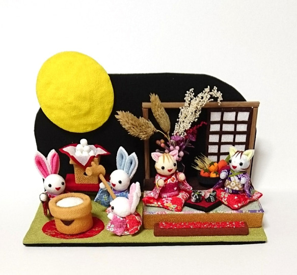 ちりめん細工 おまとめ２点 sakura-002-1.jpg