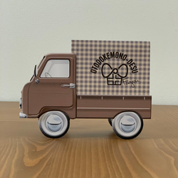 こんにちは お届けものです 〜チェック柄〜 6枚目の画像