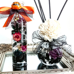 ハロウィンにも☆選べる香り☆ 黒ネコのアロマワックスサシェ