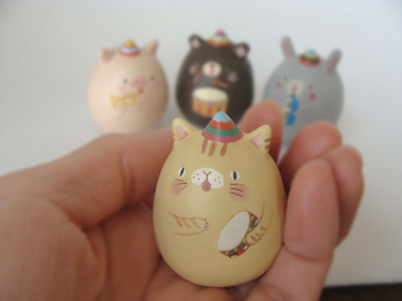 CBT110】10cm級 おきあがりこぼし(大) スベトラーナ ぼんぼり