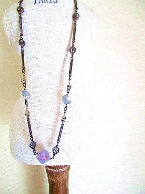 ヨーロッパ天然ストーンネックレス