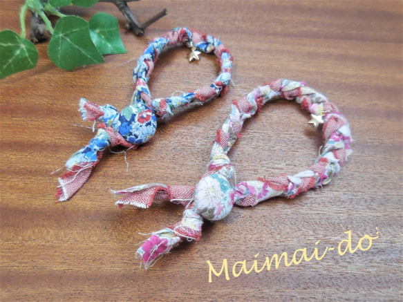 親子で作ろう☆みつあみブレスレット☆ピンク キット maimai-do* 通販 