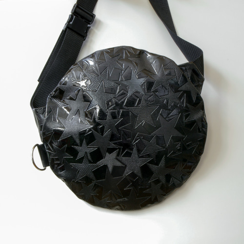 丸型ボディバッグ 星柄型押し marubag / mmsg018 送料込 その他バッグ