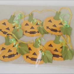 ハロウィンかぼちゃのチャーム＆ミニバッグ 3枚目の画像