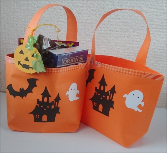 ハロウィンかぼちゃのチャーム＆ミニバッグ 4枚目の画像