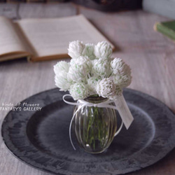 お花いっぱい！　シロツメクサ　アナイスグラス 　…S494 9枚目の画像
