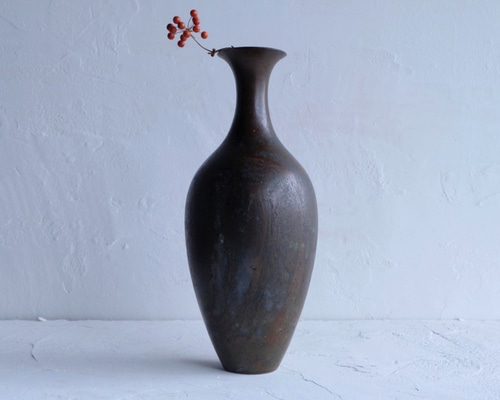 アンティーク・リメイク商品】銅の花器 一輪挿し・花瓶・花器