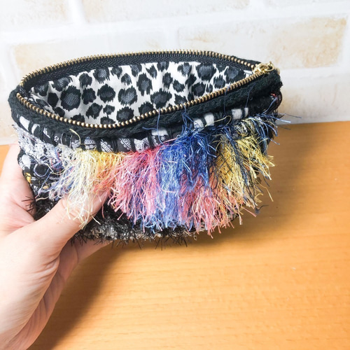 モロッコカゴポーチキット M キット 38yarn 通販 9948758｜Creema