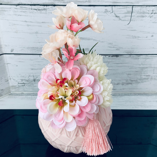 ひな祭り 花飾り アレンジメント ままならない