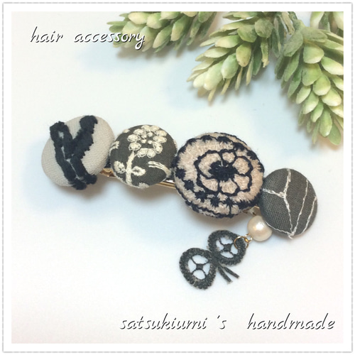 専用 ミナペルホネン ハンドメイド ヘアアクセサリー ブローチ など