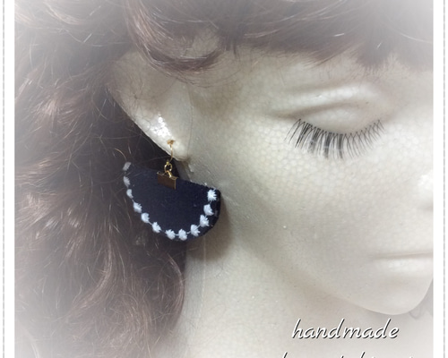ミナペルホネン☆tambourine☆ピアス☆イヤリング☆no.226 ピアス