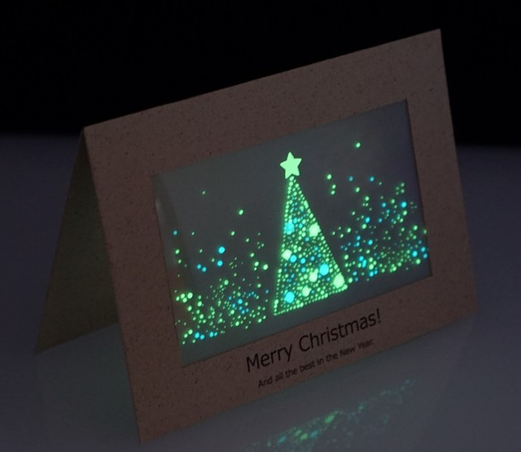 光るクリスマスカード -SnowWindlow- 8枚目の画像