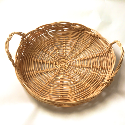 ラタン　藤　竹　ハンドメイド　素材　籠　編み 藤・ラタンのかご その他インテリア雑貨 かご編みtecopoco 通販