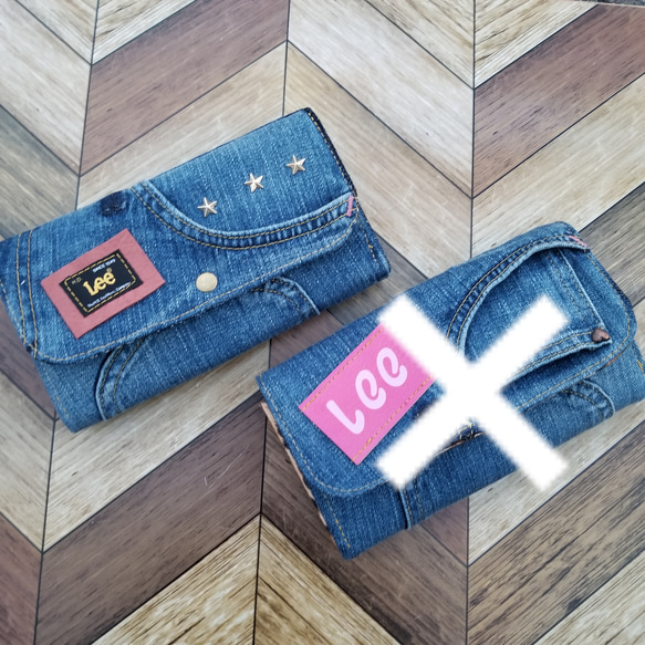 デニムリメイク ウォレット デニムリメイクウォレット 長財布 H&G 通販 7339754｜Creema