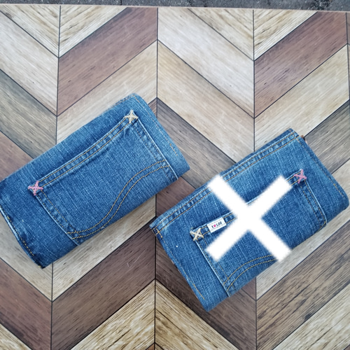 デニムリメイクウォレット 長財布 H&G 通販 7351487｜Creema