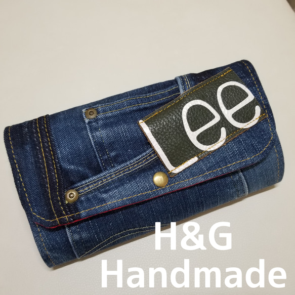 デニムリメイク 長財布 長財布 H&G 通販 9723242｜Creema(クリーマ)