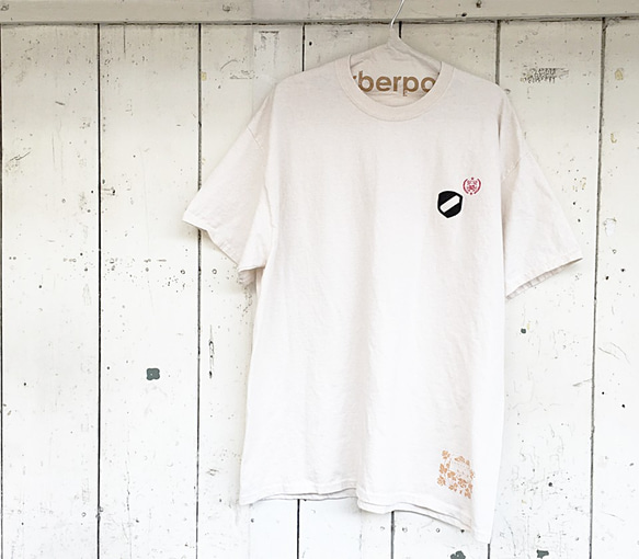 フロッキー WIDE Tee/NATURAL 2枚目の画像